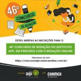 Inscrições Abertas: Concurso gratuito de Redação premia e prepara alunos das escolas públicas para melhorar desempenho no ENEM e em vestibulares