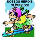 Exposição virtual de cartuns retrata os ‘Nossos Heróis Olímpicos’