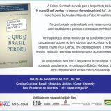 Helio Rubens de Arruda e Miranda e Fabio Arruda Miranda lançam o livro ‘O que o Brasil perdeu – à procura da verdade histórica’