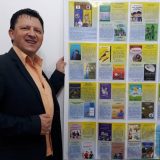 O escritor Élcio Mário Pinto divulga o Regulamento da 11ª Caravana Literária