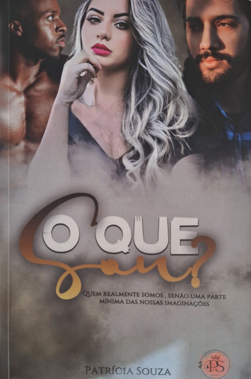 Capa do livro "O que sou?"de Patrícia Souza, pela Editora Uiclap