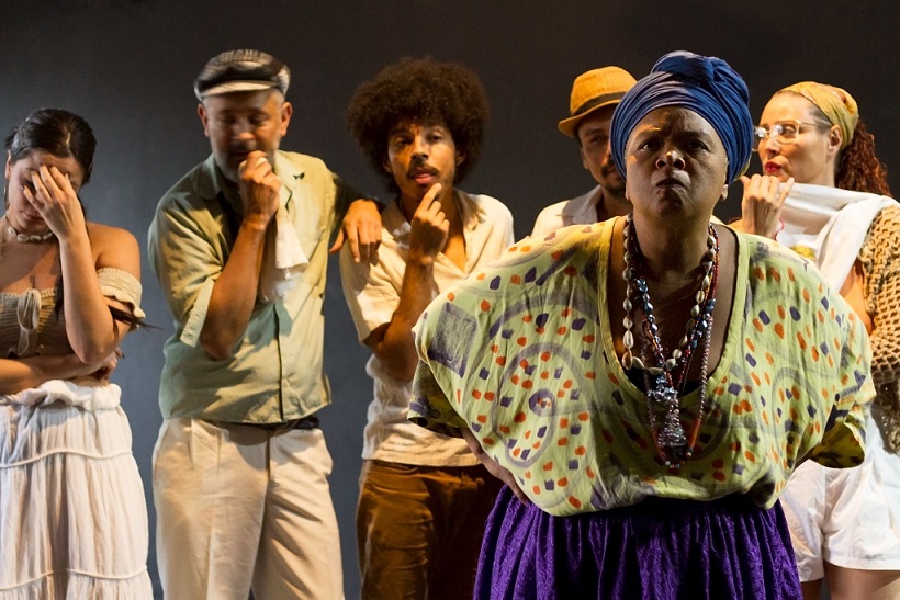 Banner do espetáculo 'O Samba da Paulicéia e Sua Gente'