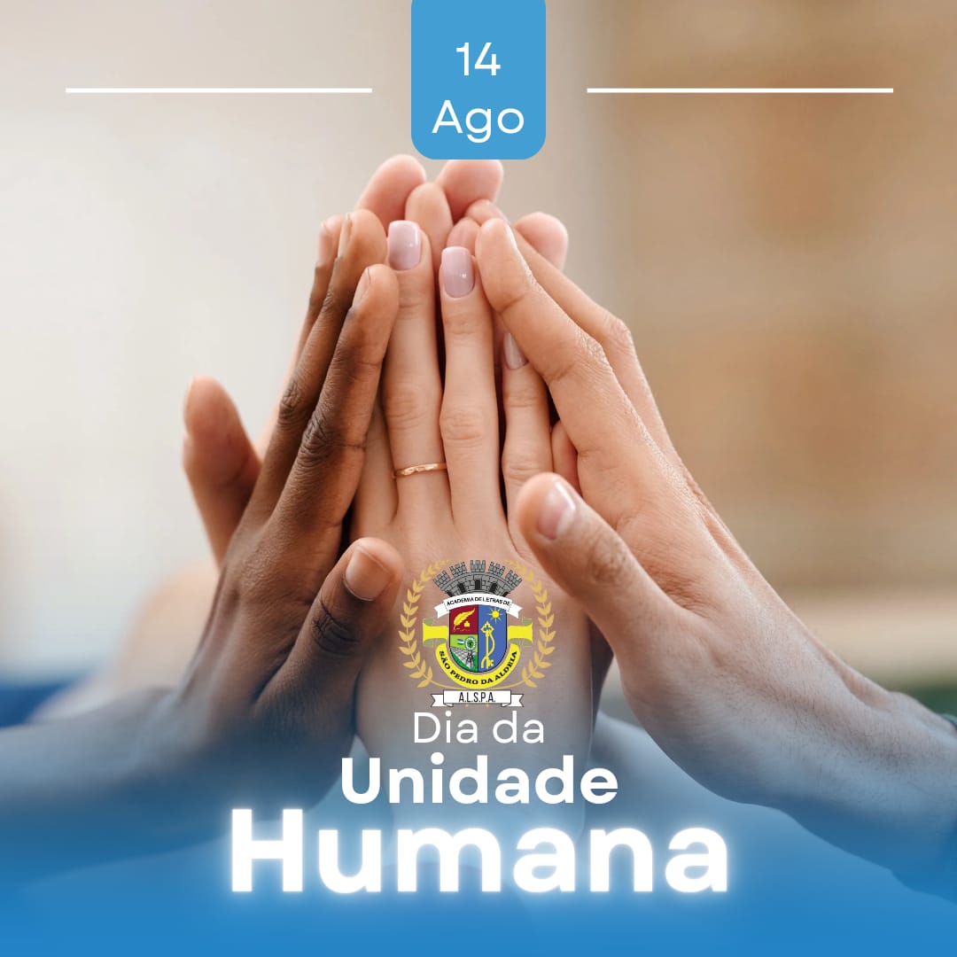 Banner sobre o Dia da Unidade Humana